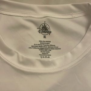 Disney men’s xl long sleeve white shirt
